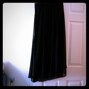 Black skirt